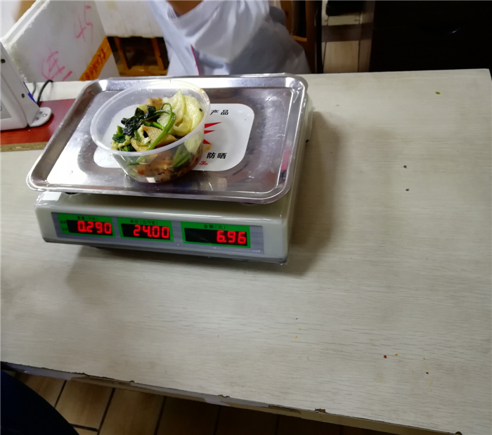 饭菜价格