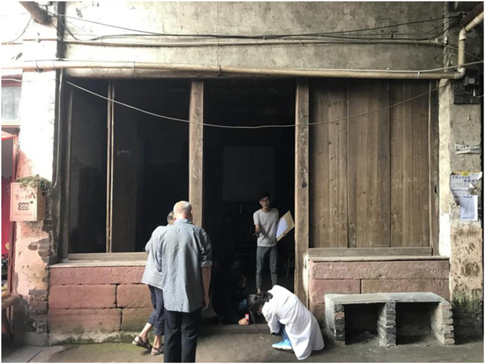 校外实践现场测绘