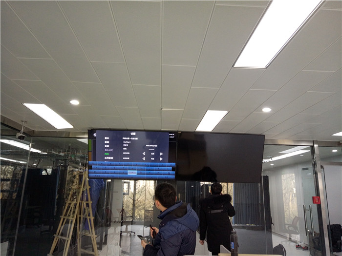 2、对idc机房终端显示设备进行调试