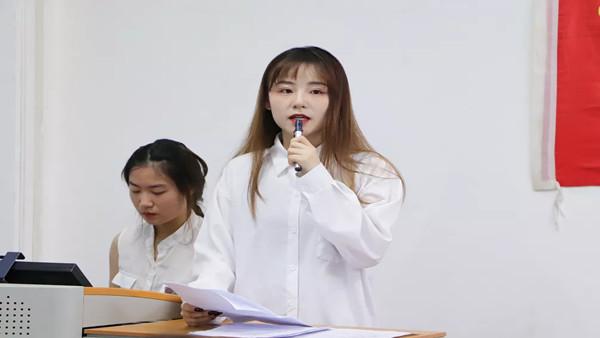 优秀学员代表讲话