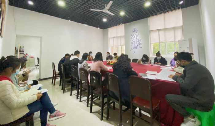 艺术与传媒学院开展学工队伍期中工作总结与推进会