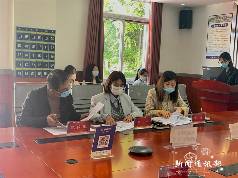 人工智能与大数据学院顺利举行2022年国家奖学金答辩会