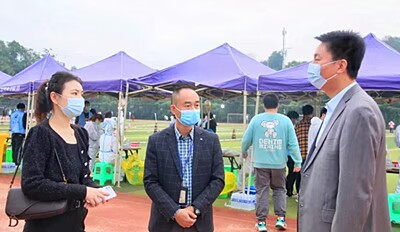 【重庆市高等教育学会】在渝高校疫情大考彰显担当作为 师生全力防控共克时期:城科师生志愿者积极响应号召，为全校3万余名师生顺利完成核酸检测工作保驾护航。