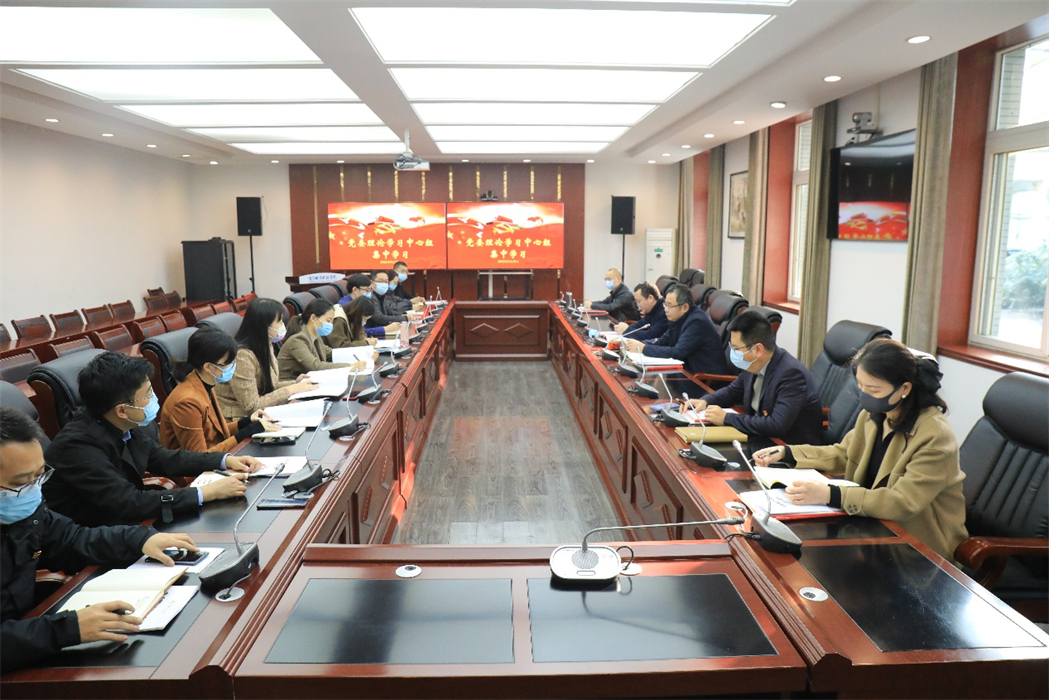 重庆城科党委理论学习中心组开展11月份集中学习