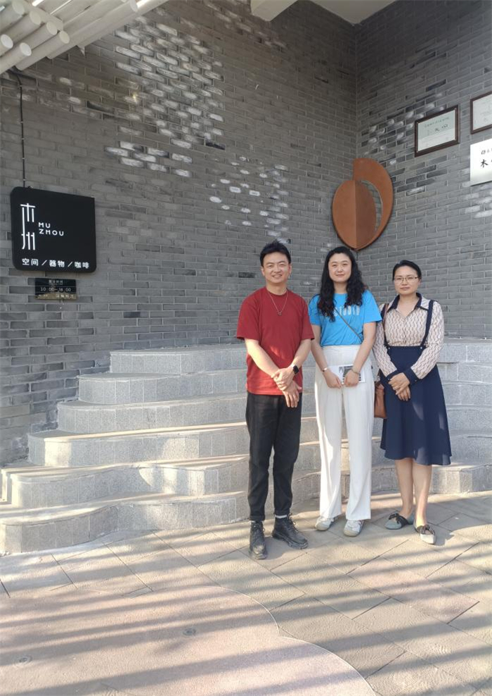 艺术与传媒学院赴木州家居美学设计工作室开展访企拓岗活动