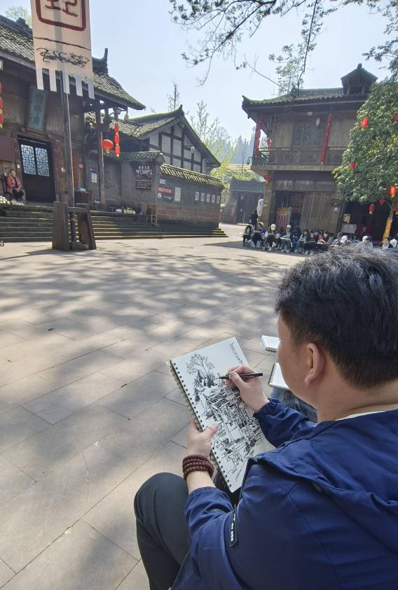 艺术与传媒学院开展艺术基础课写生动员大会