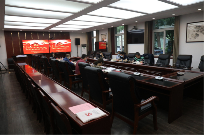 【主题教育】重庆城科举行党委理论学习中心组2023年第11次学习会暨主题教育读书班第7次学习会