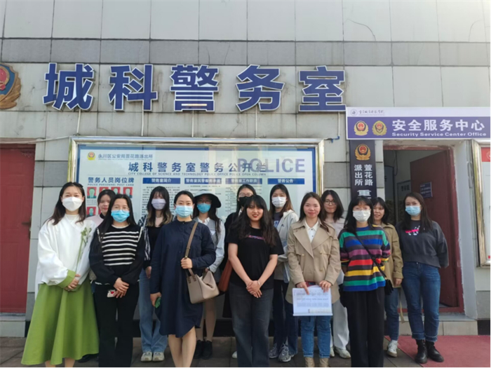 人文学院开展了校外学生住所安全排查工作