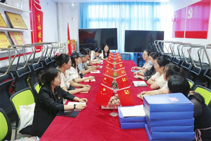 经济管理学院与体育与大健康学院党建工作学习交流会