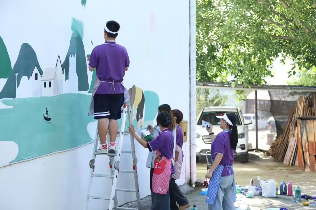【中国新闻网】重庆城市科技学院走进永川乡村弘扬中华传统文化