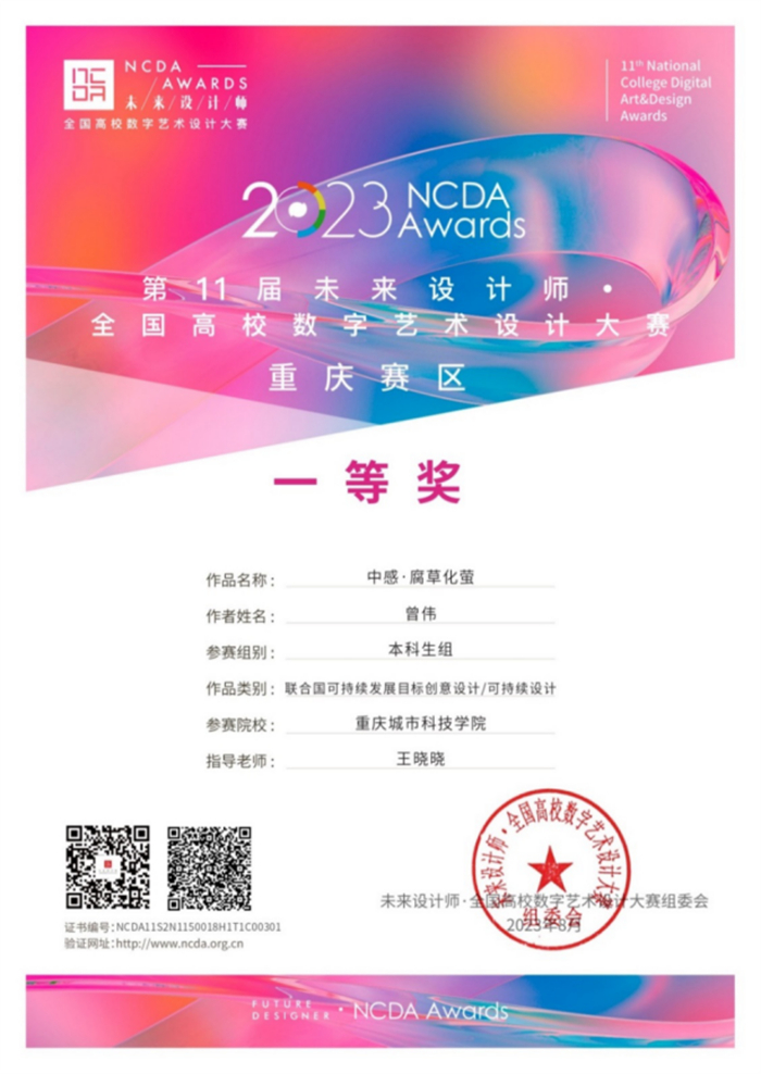建筑与土木工程学院学子在第11届未来设计师竞赛中喜获佳绩
