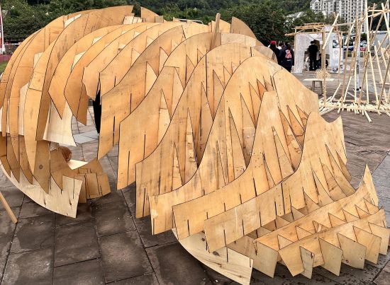 【重庆科技报】建筑建造节西南六校巡展在重庆城市科技学院举行