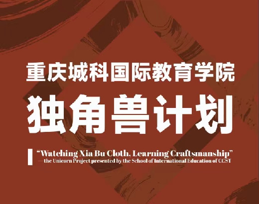 国际教育学院独角兽计划之“观夏布 习匠心”高雅艺术系列课堂