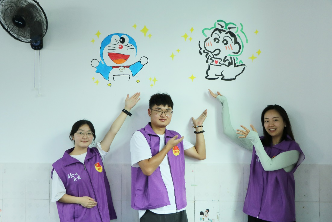 【央广网】重庆城科暑期实践活动走进乡村幼儿园